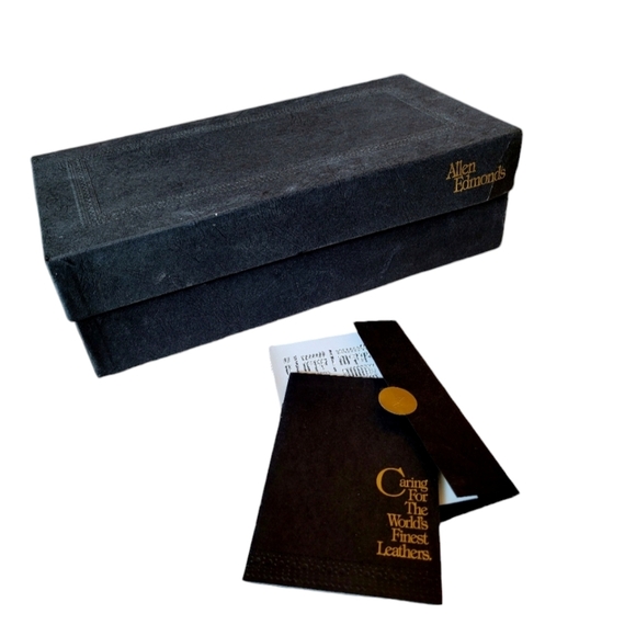 Allen Edmonds Leeds Lace Up Brown Pebble Grain Leather Derby Dress Shoes Size 7D - Picture 9 of 11